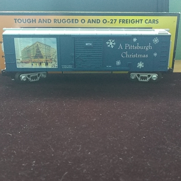 Rail King Other - Rail King O & O-27 Pittsburgh Christmas Box Car